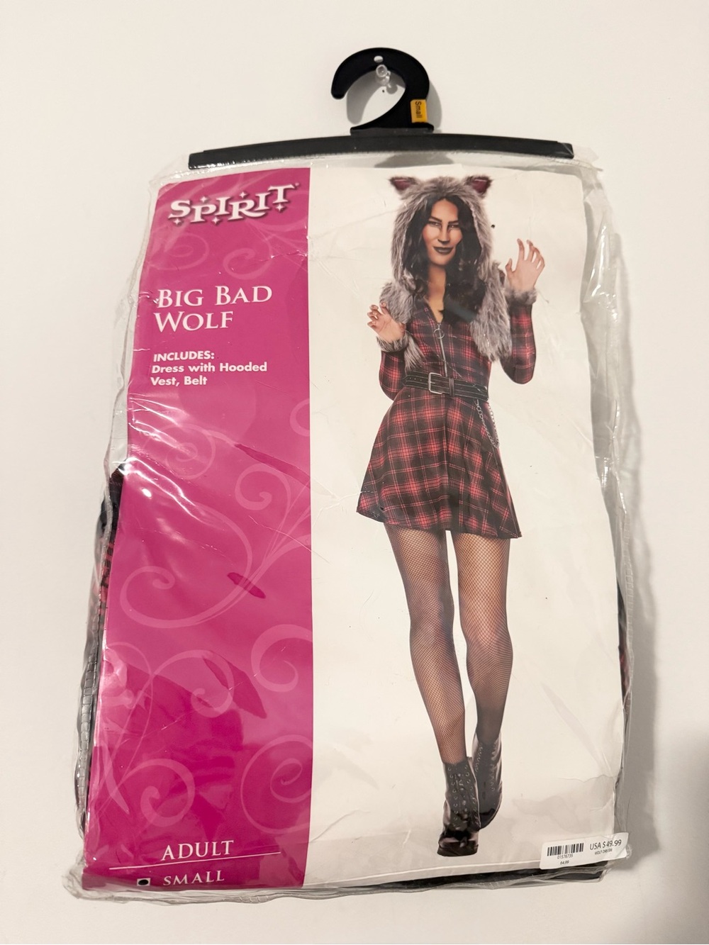 Spirit Halloween “Big Bad Wolf” Adult Costume